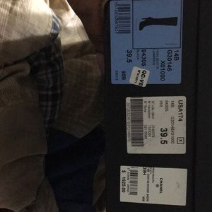 New authentic Chanel boots with heels